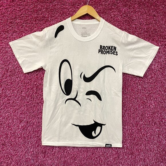 Broken Promises x Casper Haunt Me Baby T-Shirt Small - Picture 1 of 5
